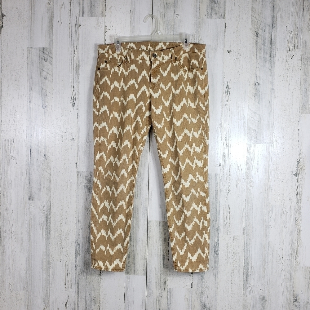 7 FAM the cropped skinny jeans size 30